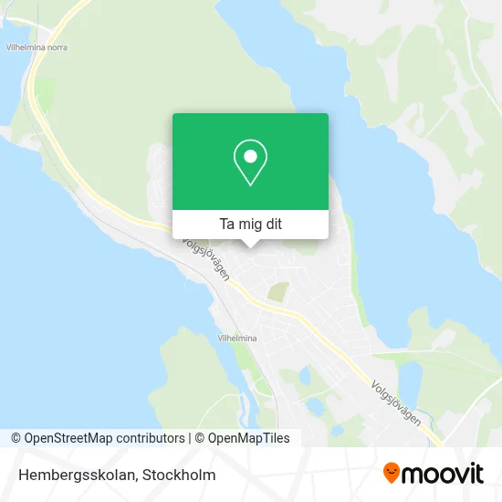Hembergsskolan karta
