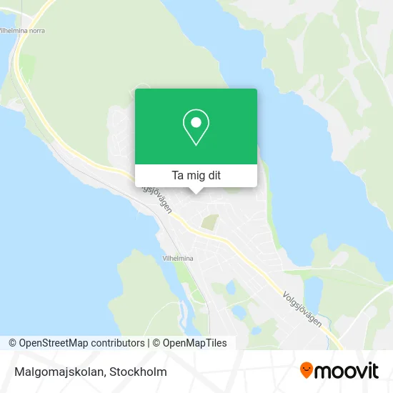 Malgomajskolan karta