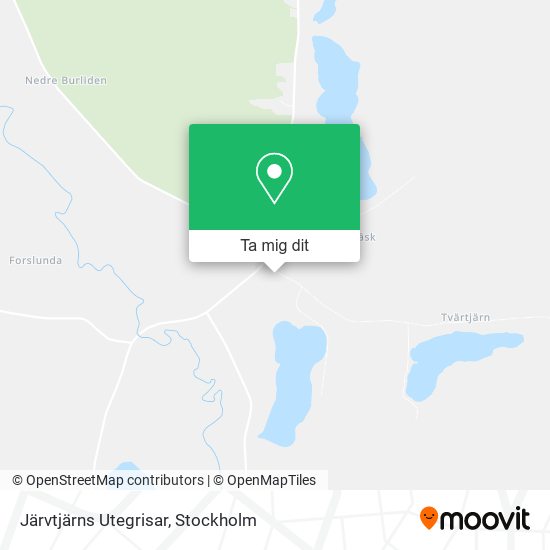 Järvtjärns Utegrisar karta