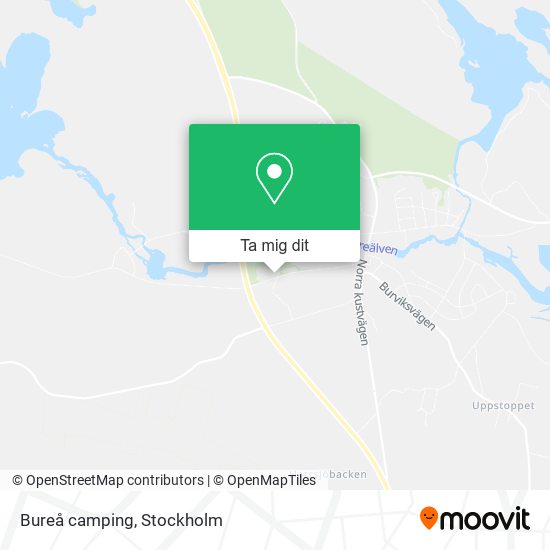 Bureå camping karta