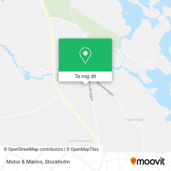 Motor & Marins karta