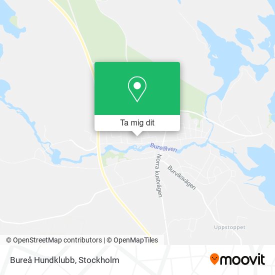 Bureå Hundklubb karta