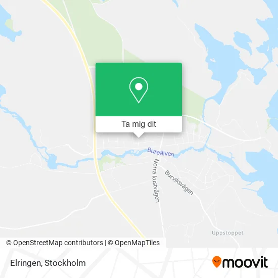 Elringen karta