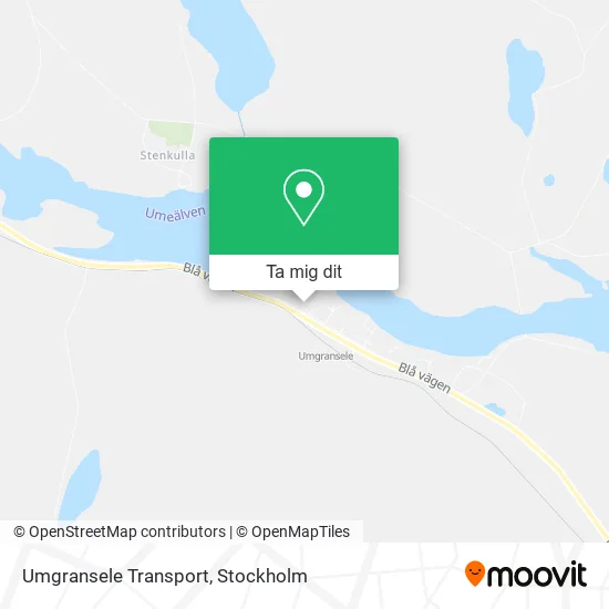 Umgransele Transport karta