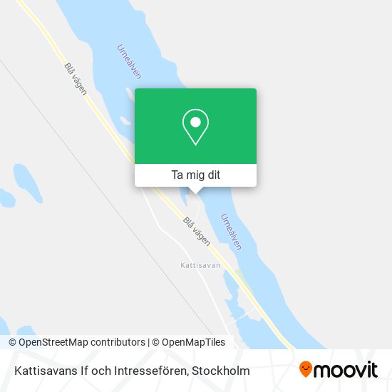 Kattisavans If och Intressefören karta