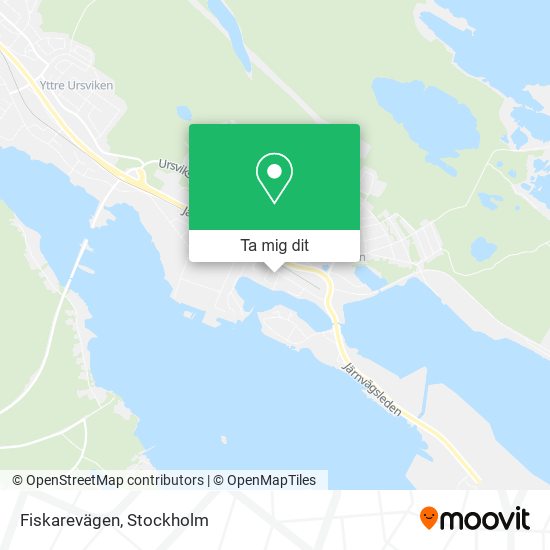 Fiskarevägen karta