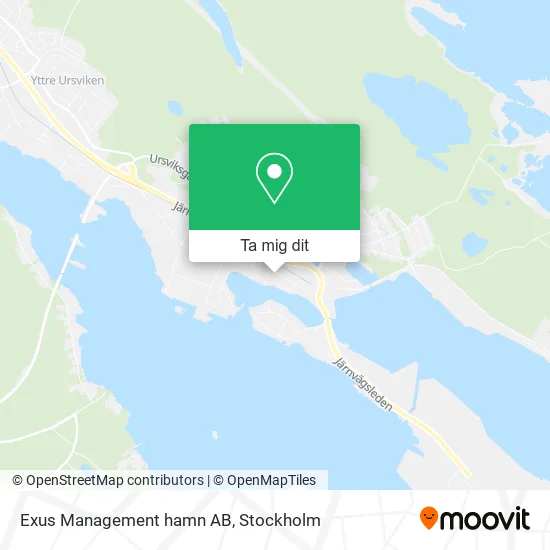 Exus Management hamn AB karta