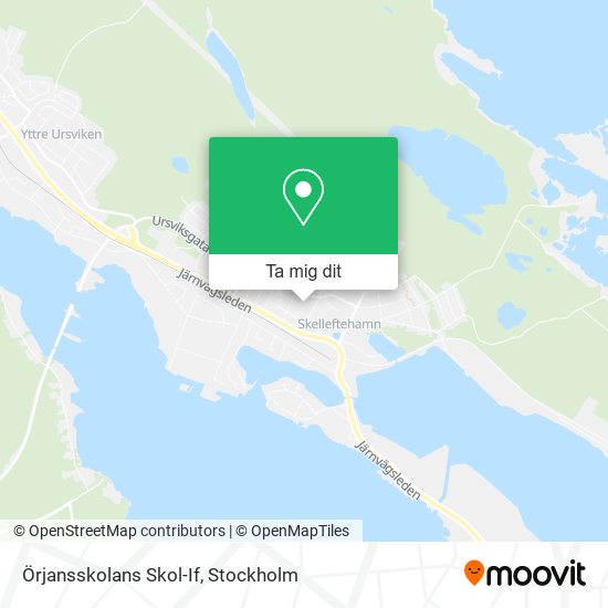 Örjansskolans Skol-If karta