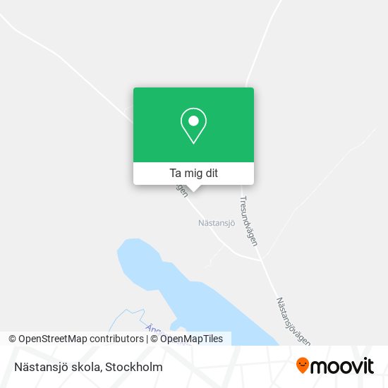 Nästansjö skola karta
