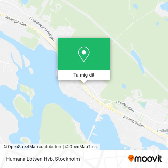 Humana Lotsen Hvb karta