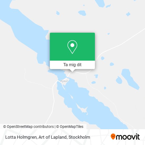 Lotta Holmgren, Art of Lapland karta