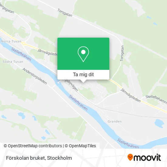 Förskolan bruket karta