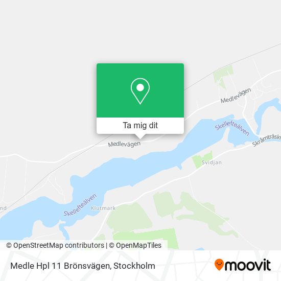 Medle Hpl 11 Brönsvägen karta