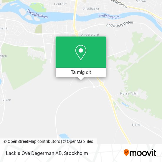 Lackis Ove Degerman AB karta