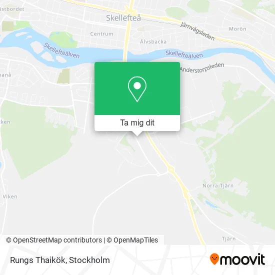 Rungs Thaikök karta