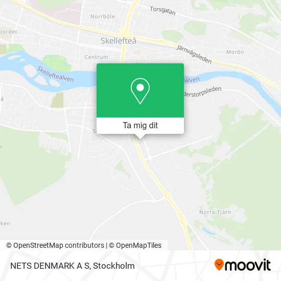 NETS DENMARK A S karta