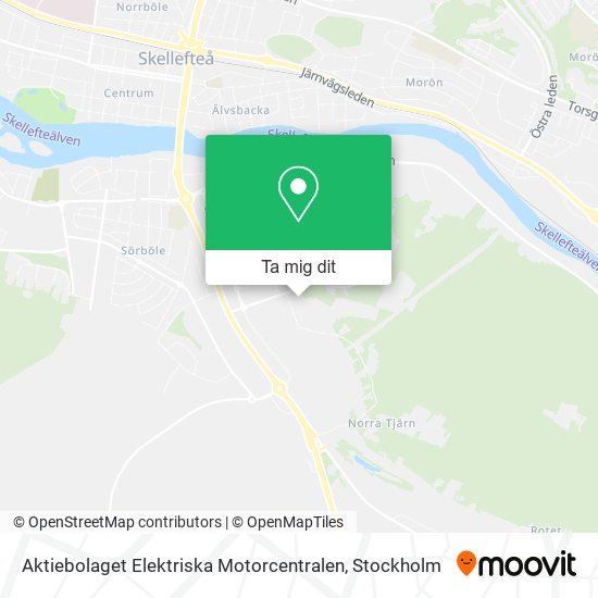 Aktiebolaget Elektriska Motorcentralen karta