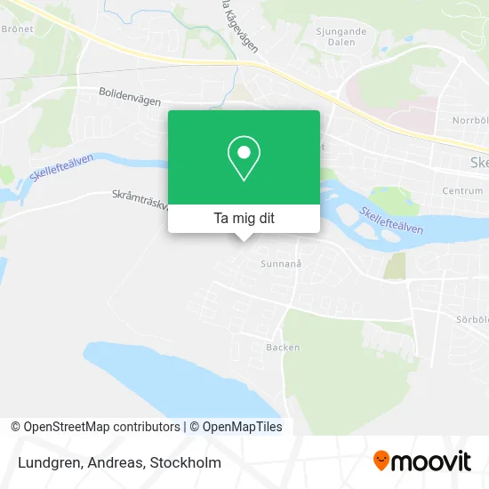 Lundgren, Andreas karta