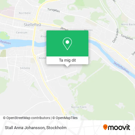 Stall Anna Johansson karta