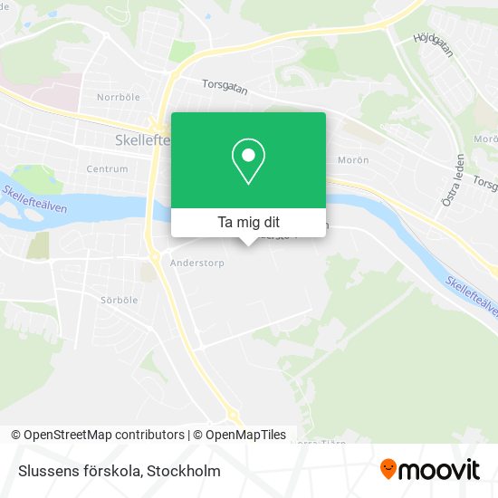 Slussens förskola karta