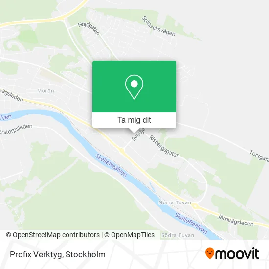 Profix Verktyg karta