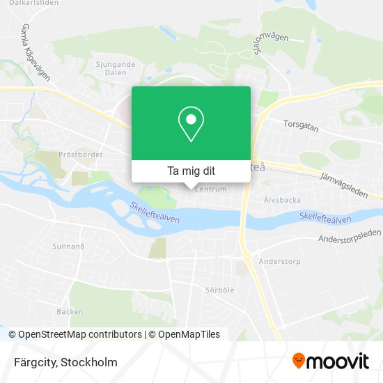 Färgcity karta