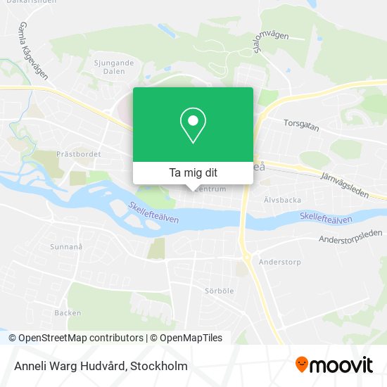 Anneli Warg Hudvård karta