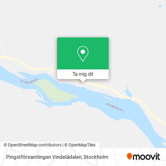 Pingstförsamlingen Vindelådalen karta