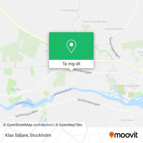 Klas Säljare karta