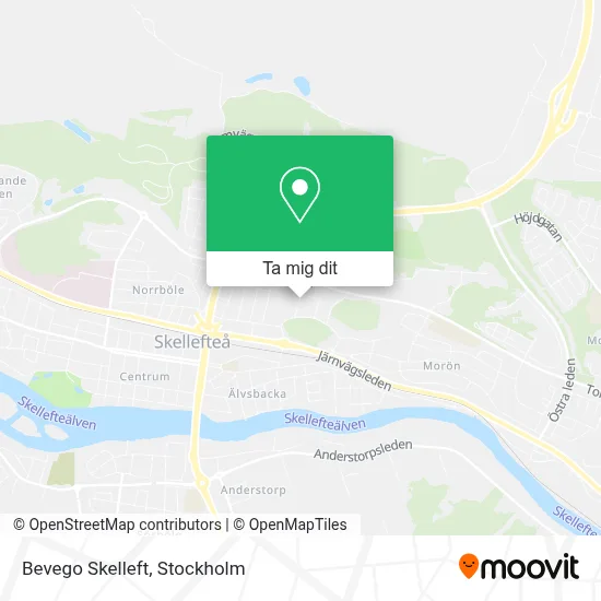 Bevego Skelleft karta