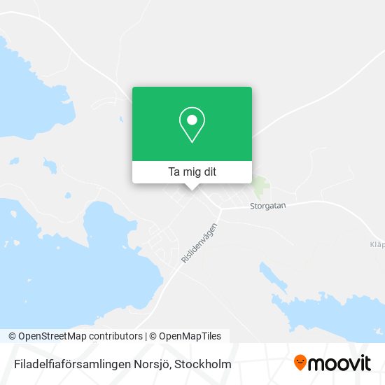 Filadelfiaförsamlingen Norsjö karta