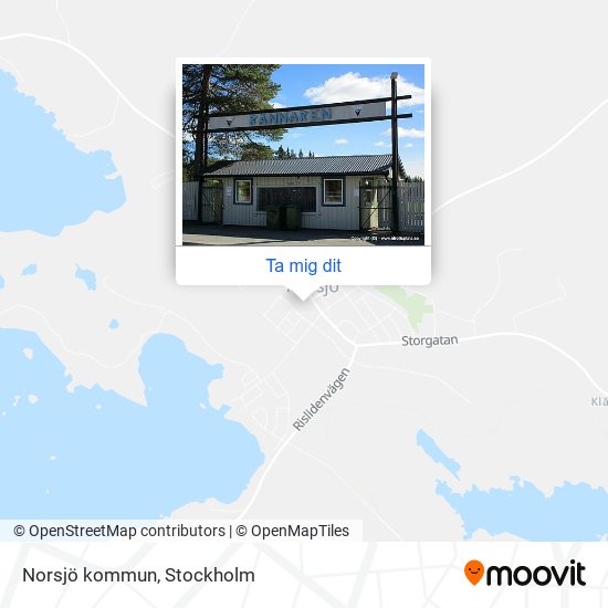 Norsjö kommun karta