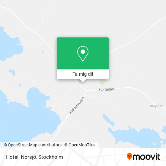 Hotell Norsjö karta