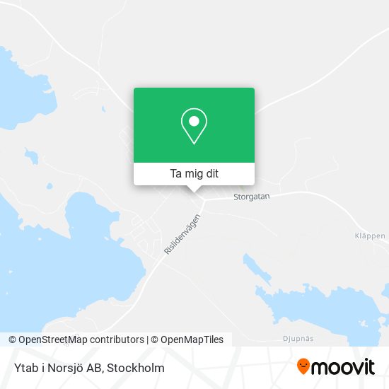 Ytab i Norsjö AB karta