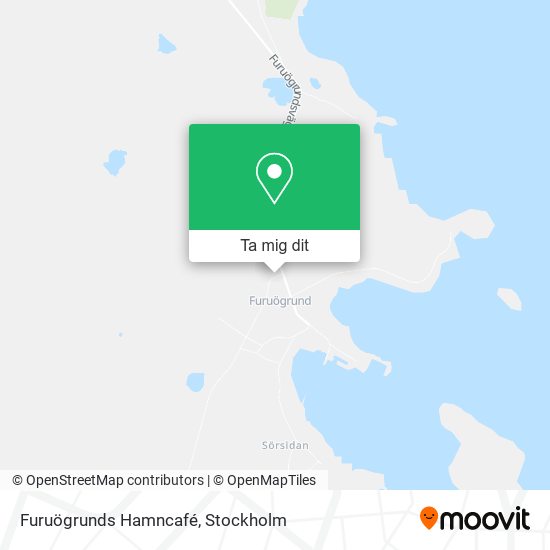 Furuögrunds Hamncafé karta