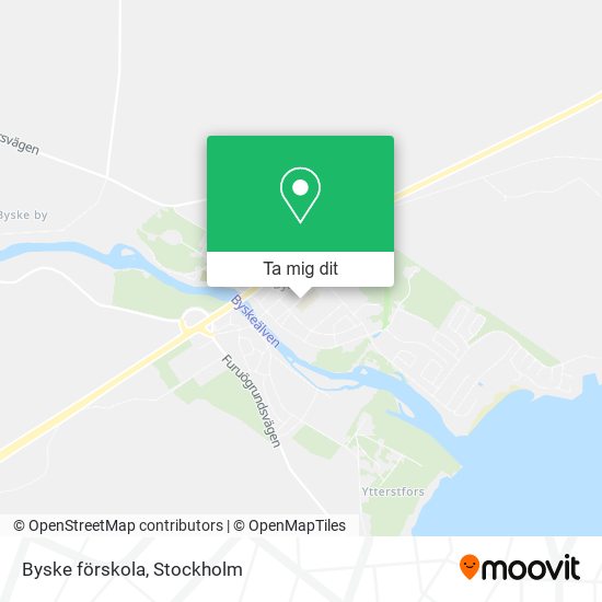 Byske förskola karta