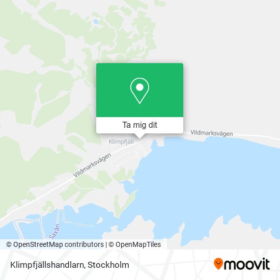 Klimpfjällshandlarn karta