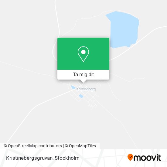 Kristinebergsgruvan karta