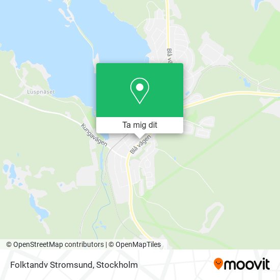 Folktandv Stromsund karta