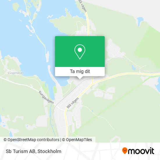 Sb Turism AB karta