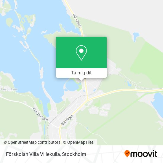 Förskolan Villa Villekulla karta