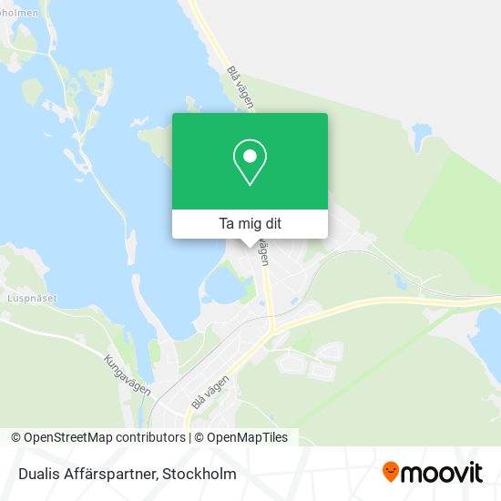 Dualis Affärspartner karta