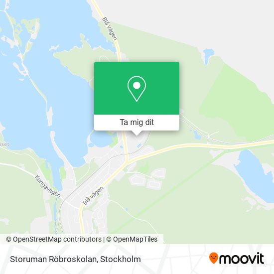 Storuman Röbroskolan karta