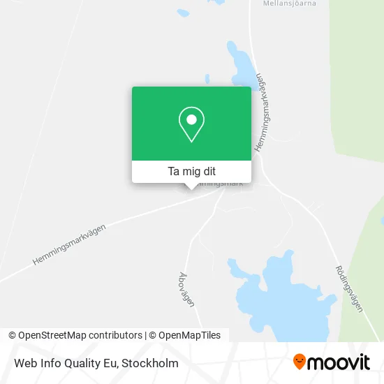 Web Info Quality Eu karta