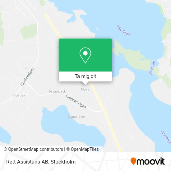 Rett Assistans AB karta