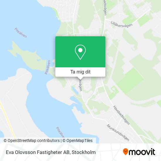 Eva Olovsson Fastigheter AB karta