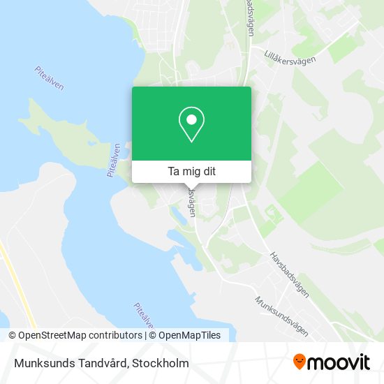 Munksunds Tandvård karta