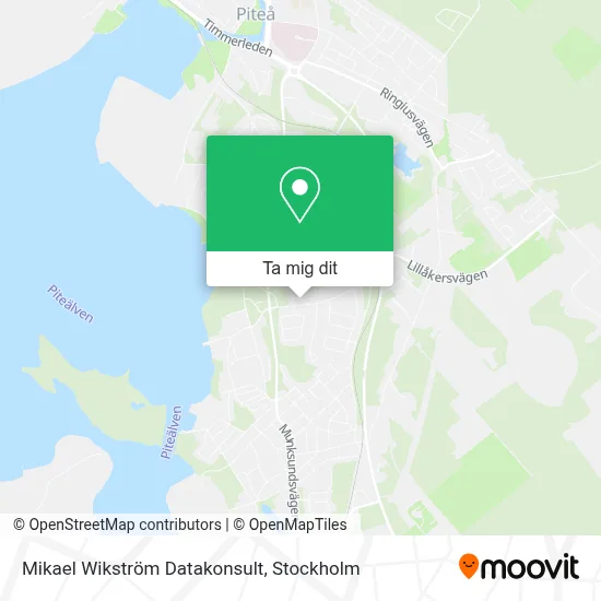 Mikael Wikström Datakonsult karta