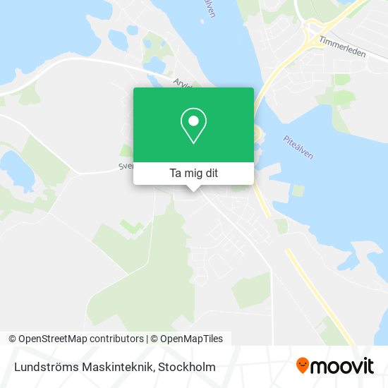Lundströms Maskinteknik karta