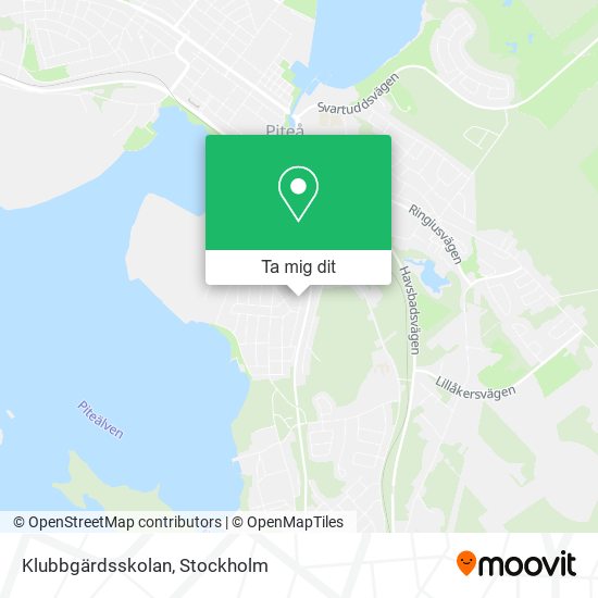 Klubbgärdsskolan karta